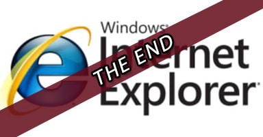 הסוף של Microsoft Internet Explorer